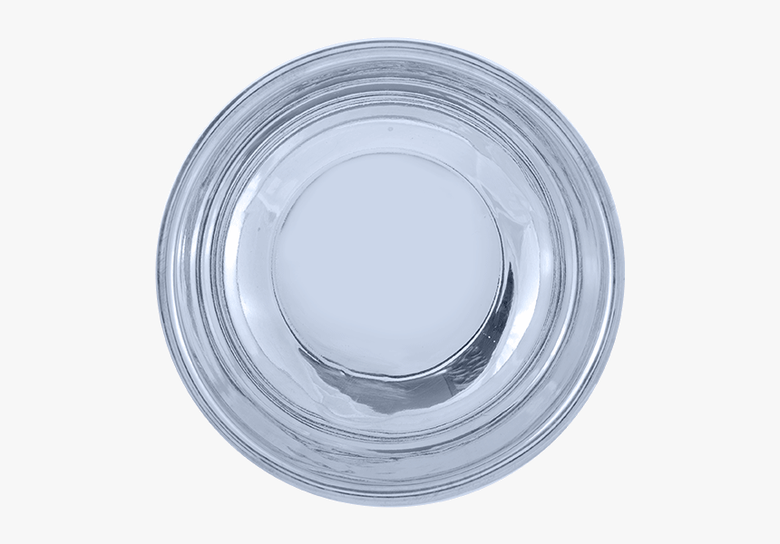 Silver Bowl - Circle, HD Png Download