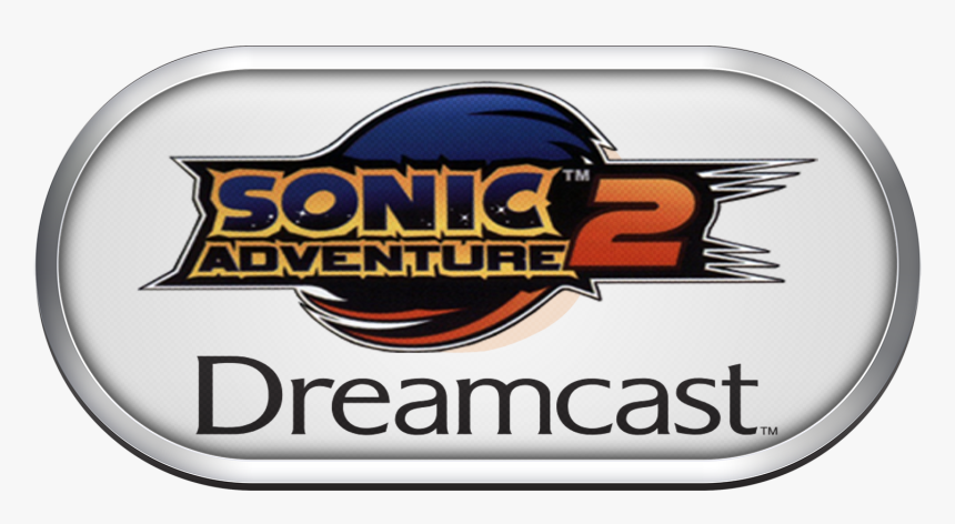 Sega Dreamcast Silver Ring Clear Game Logo Set - Sonic Adventure 2 Battle, HD Png Download