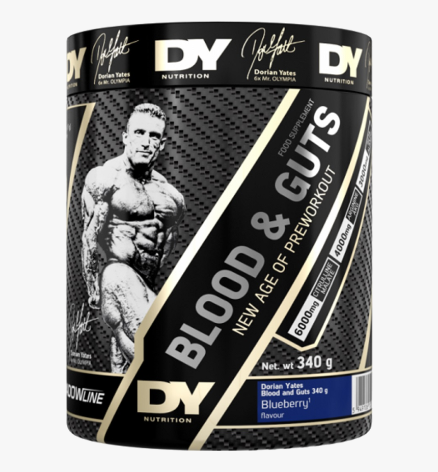 Dorian Yates Blood And Guts - Blood And Guts Pre Workout, HD Png Download