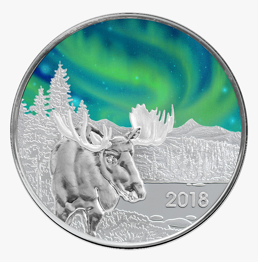 Td Northern Lights Silver Round, HD Png Download