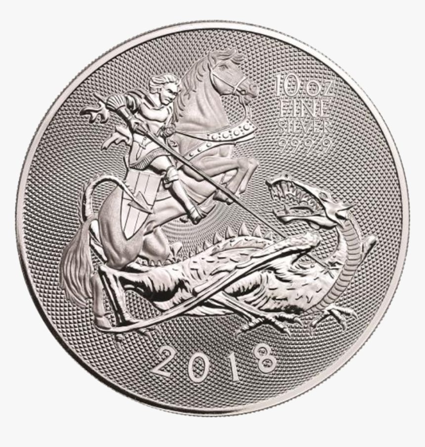 Transparent Silver Coin Clipart - Silver Valiant 10 Oz, HD Png Download