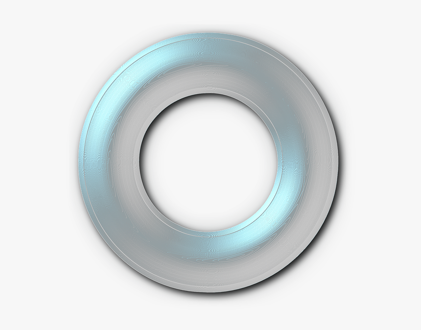Silver, Ring, Grey, White, Light Background, Lighter - Silver Ring Vector, HD Png Download