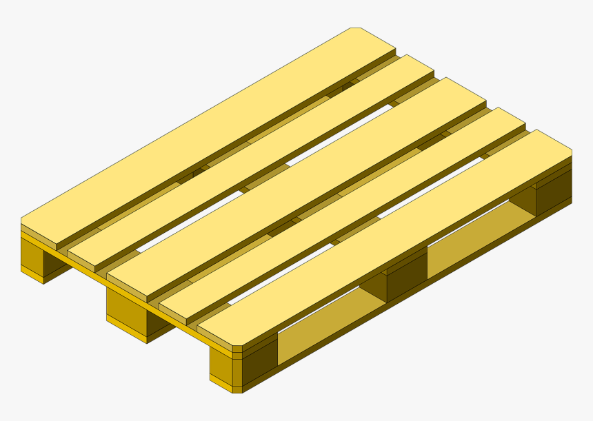 Euro Pallet, Pallet, Wood, Transportation, HD Png Download