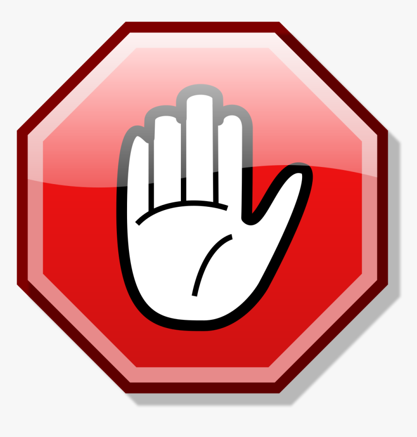 Stop Hand, HD Png Download