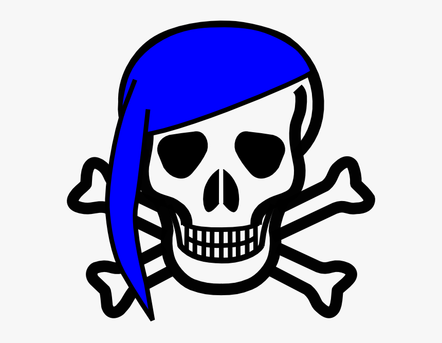 Transparent Red Scarf Png - Hazard Skull And Bones, Png Download