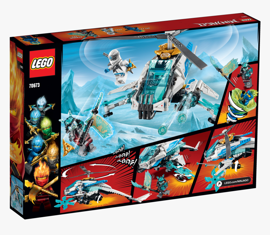 Lego Ninjago Shuricopter 70673, HD Png Download