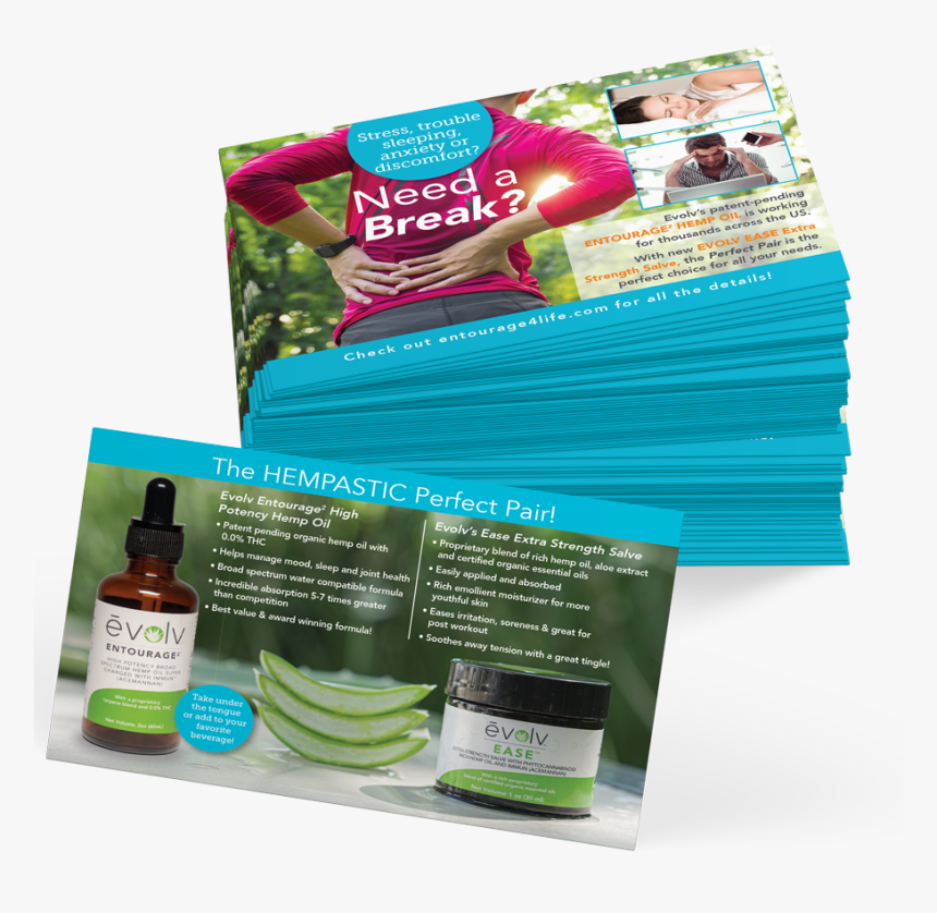 Entourage With Ease Postcard - Flyer, HD Png Download