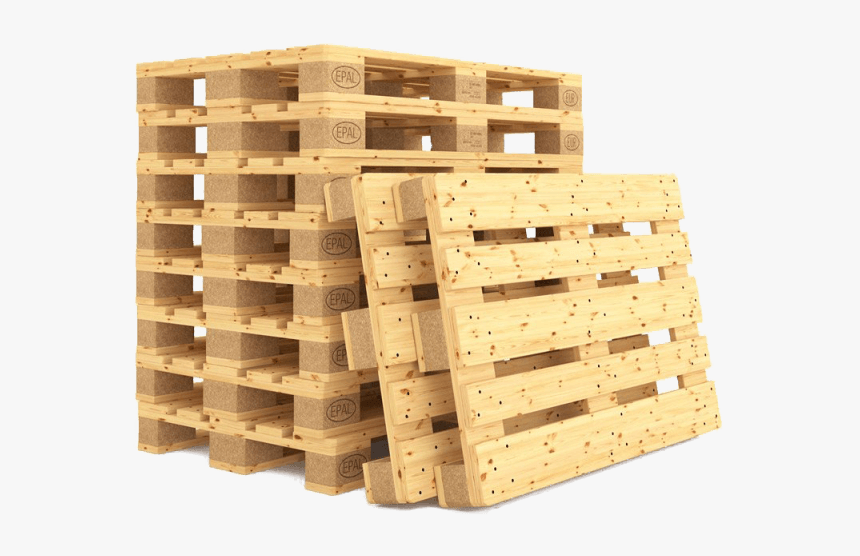 Pallet Supplier Wood Pallets On White Background In - 5 Embalajes De Madera, HD Png Download