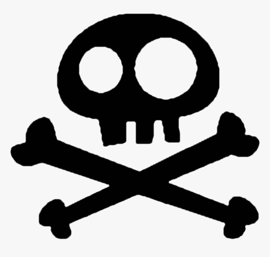 Jolly Roger Piracy Poison - Tête De Mort Png, Transparent Png