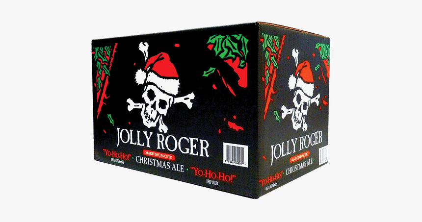 Maritime Pacific Jolly Roger Christmas Ale - Santa Claus, HD Png Download