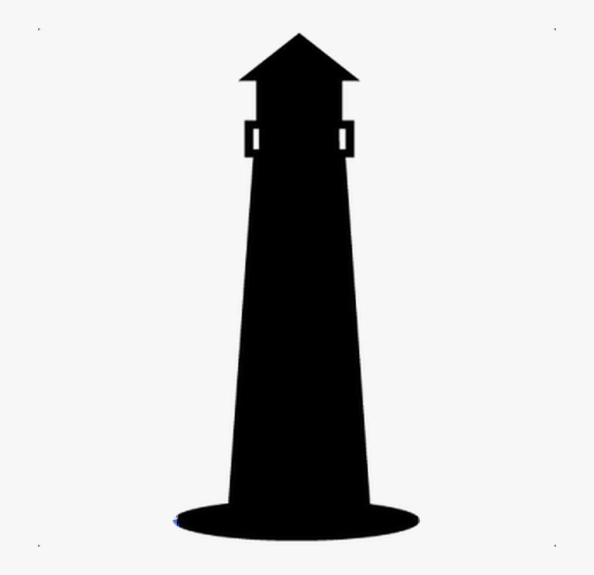#lighthouse #silhouette - Lighthouse, HD Png Download