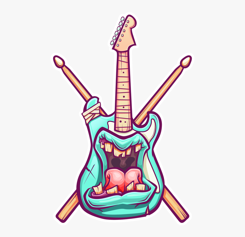 Music Instruments Graffiti, HD Png Download