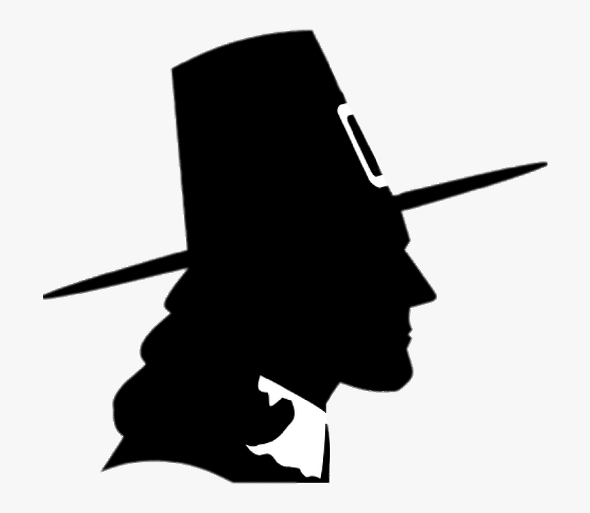 Download Pilgrim Bust Silhouette Transparent Png - Pilgrim Silhouette, Png Download