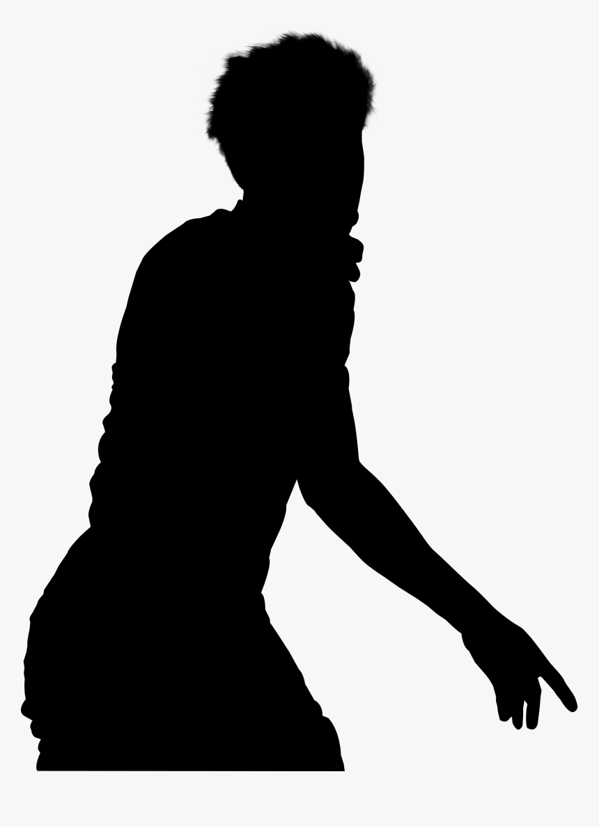 Transparent Model Silhouette Png - Silhouette, Png Download