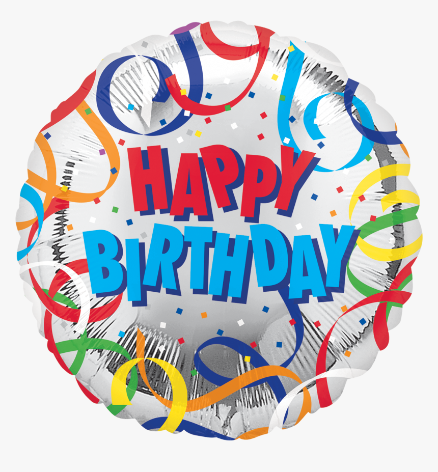 Foil Balloon Happy Birthday, HD Png Download