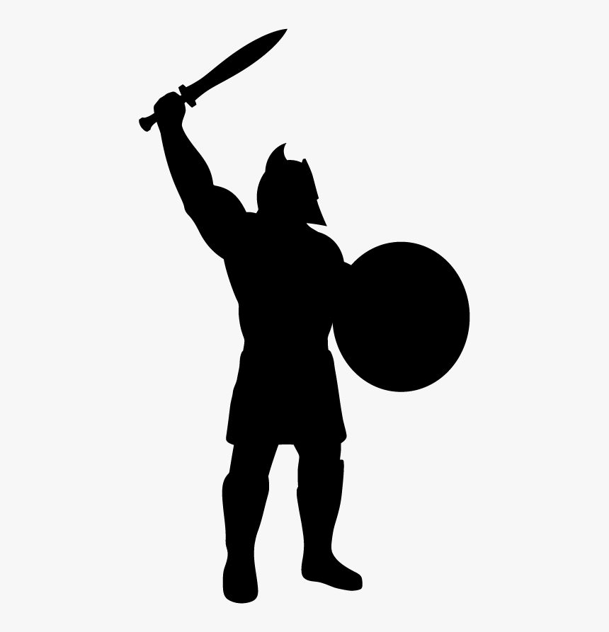 This Is A Gladiator In The Arena - Illustration, HD Png Download