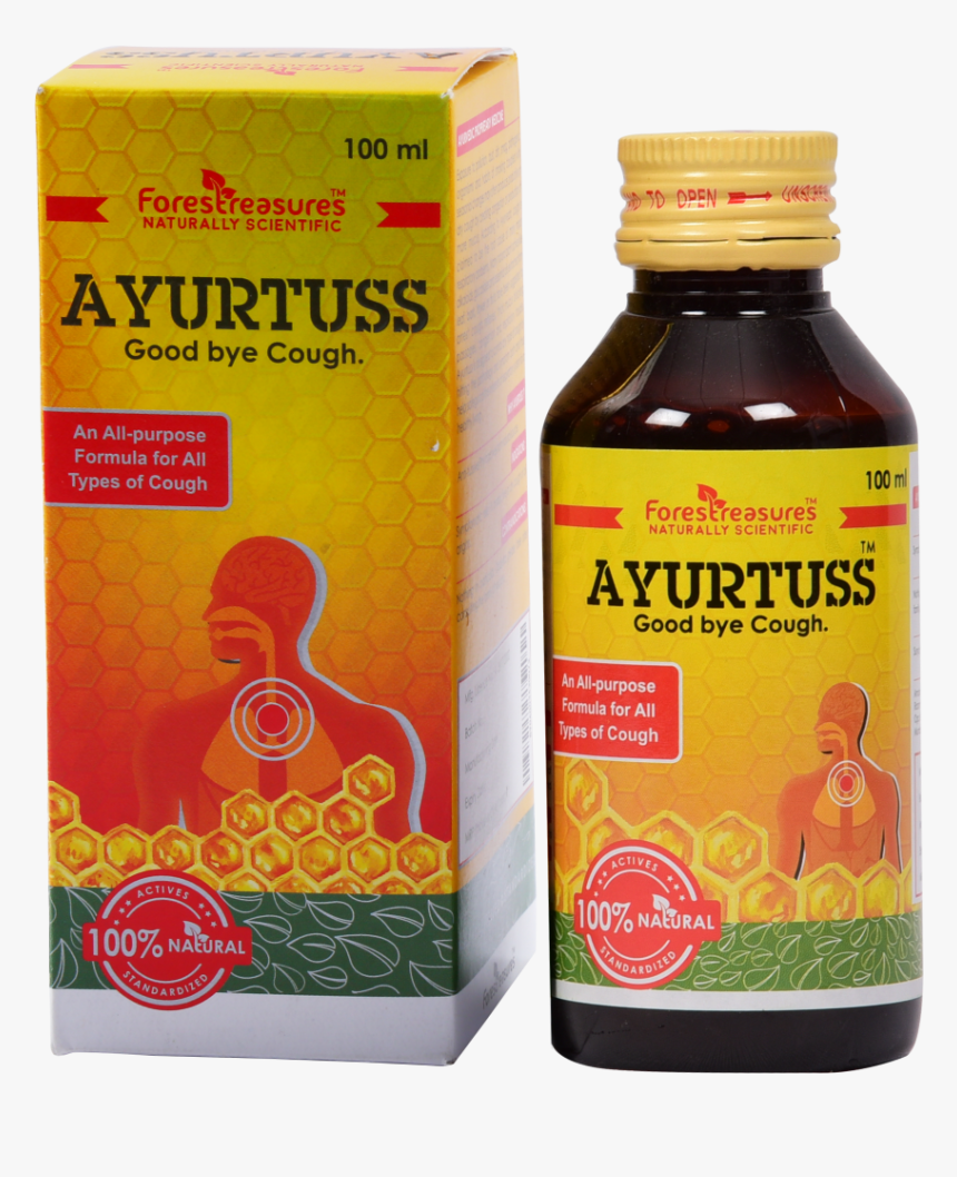Transparent Coughing Png - Ayurtuss Cough Syrup Uses, Png Download