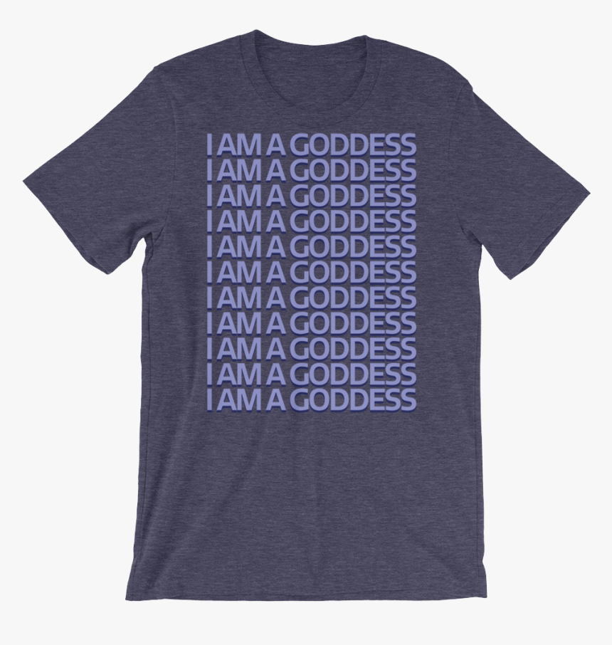 Iama2 Mockup Front Wrinkled Heather Midnight Navy, HD Png Download