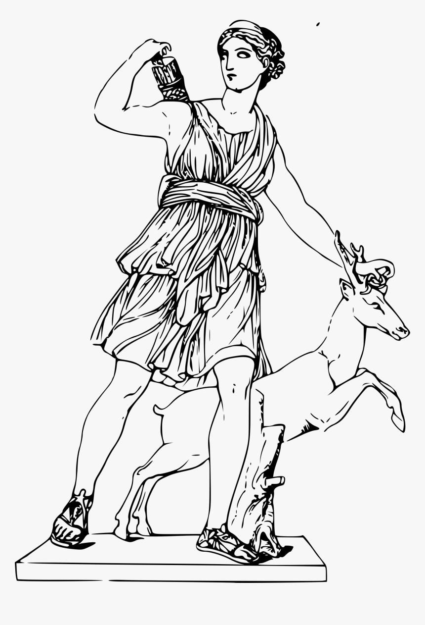 Clipart - - Artemis Clipart, HD Png Download