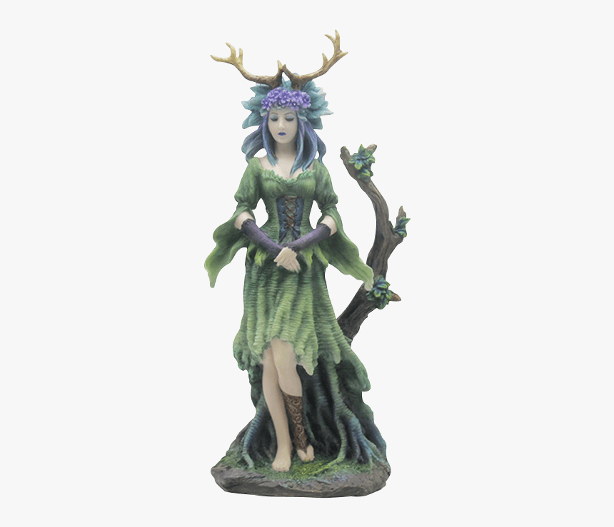 Guardian Goddess Of The Trees Statue - Figurine, HD Png Download