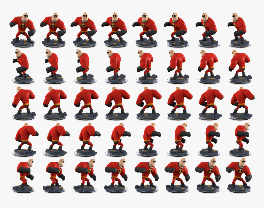 Mr Incredible Disney Infinity Png - Incredibles Disney Infinity Figures, Transparent Png