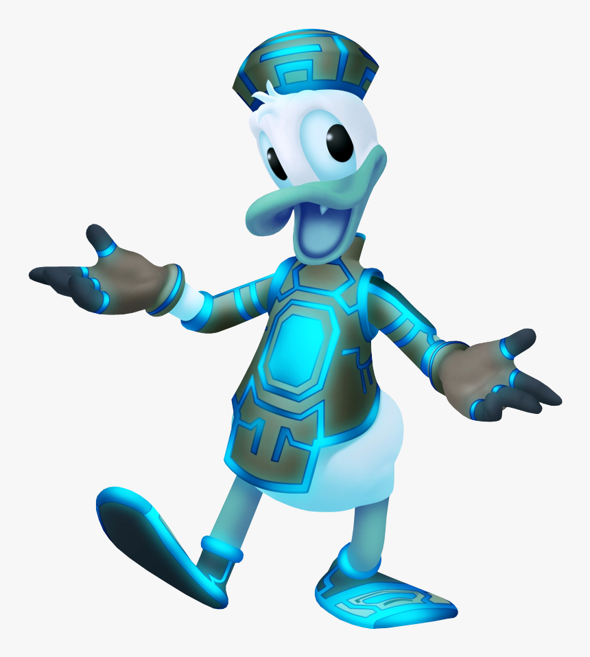 Kingdom Hearts Tron Donald, HD Png Download