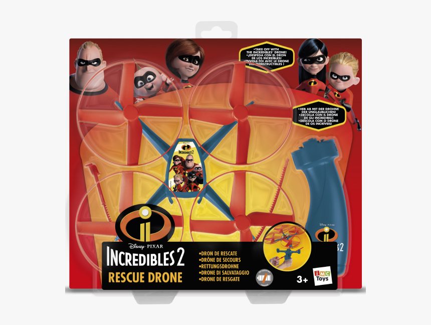 500105in Box 01 - Incredibles 2 Drone, HD Png Download