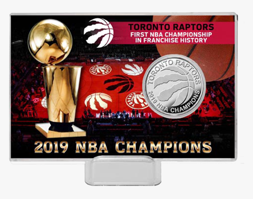 Toronto Raptors 2019 Championship Coin & Plaque - Raptors 2019 Championship Coin, HD Png Download
