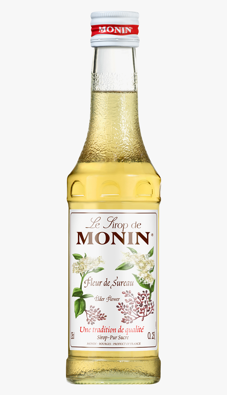 Monin Elderflower Syrup, HD Png Download