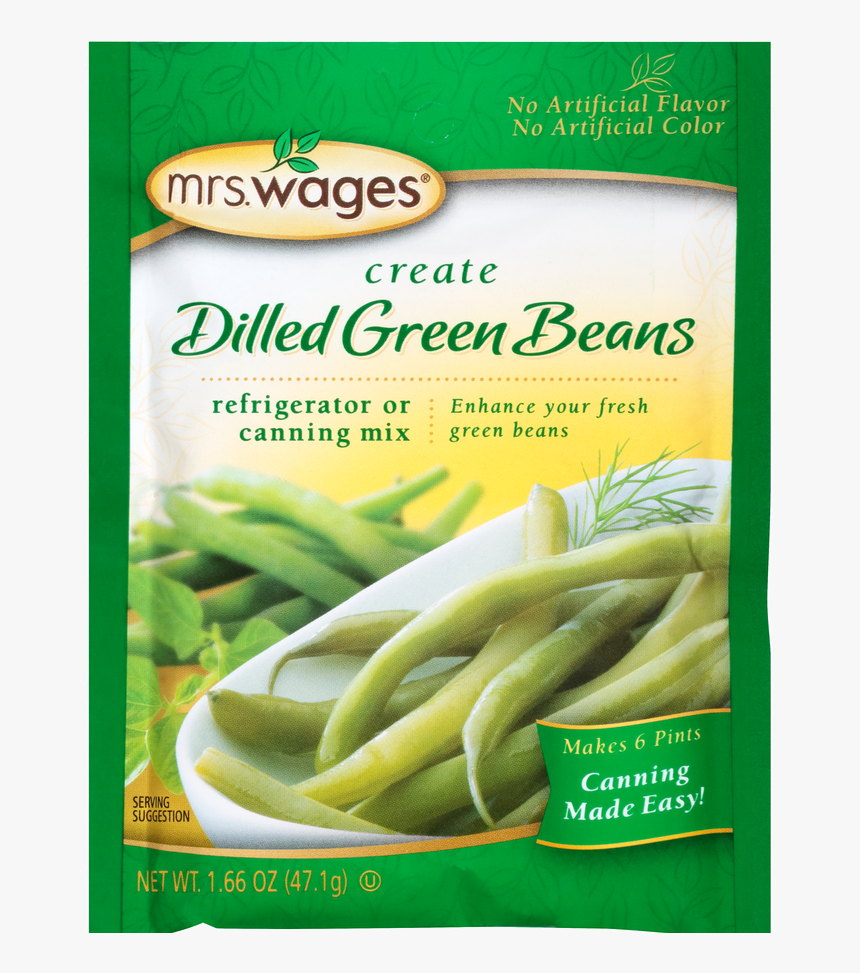 Wages® Dilled Green Beans - Mrs Wages Dilled Green Beans, HD Png Download