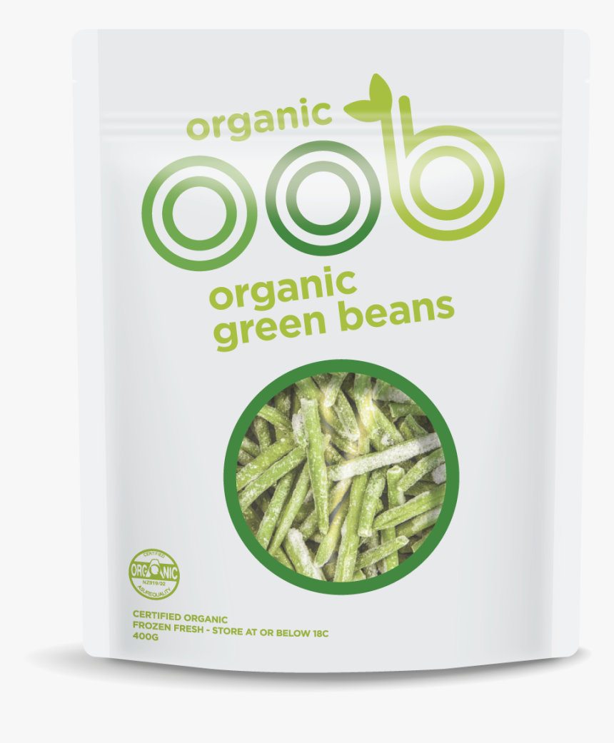 33846 Oob Frozen Veg Green Beans Mockup - Oob Organic Veg, HD Png Download
