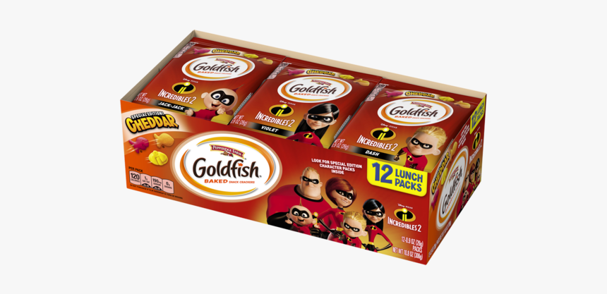 Goldfish Crackers Incredibles 2, HD Png Download