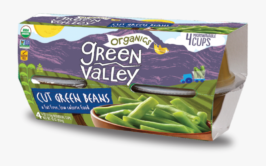 Organic Green Valley Beans, HD Png Download