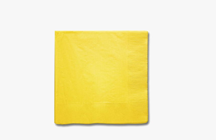 Napkin Png Background Image - Gold, Transparent Png