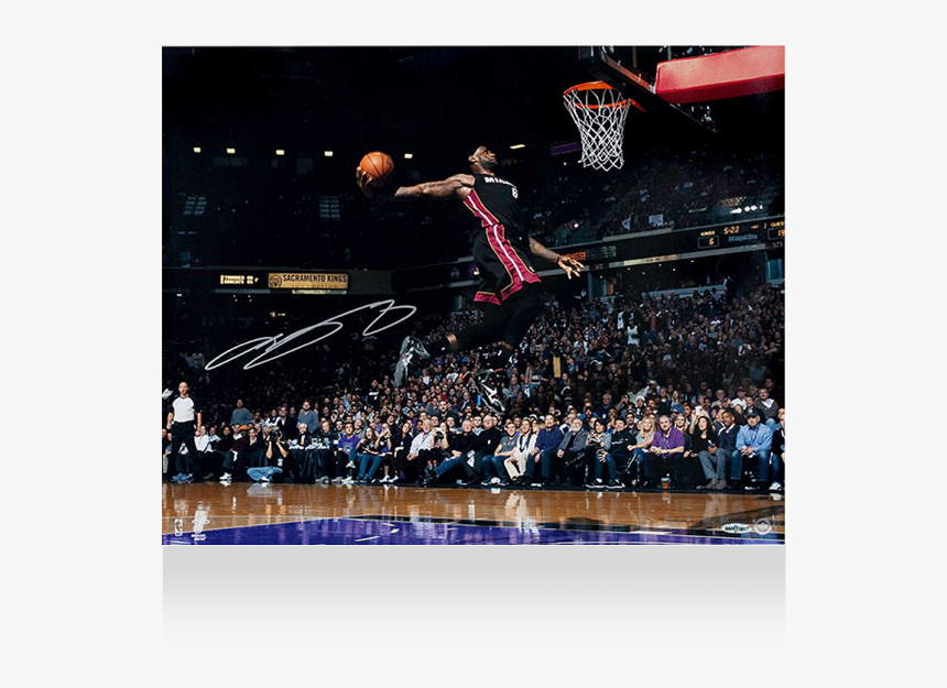 Lebron James Miami Dunk, HD Png Download