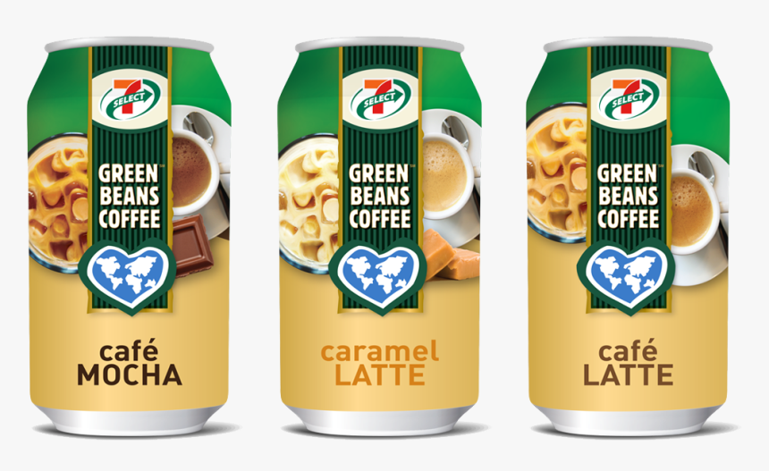 Green Beans Coffee Packaging Design - Green Beans Canned Coffee, HD Png Download