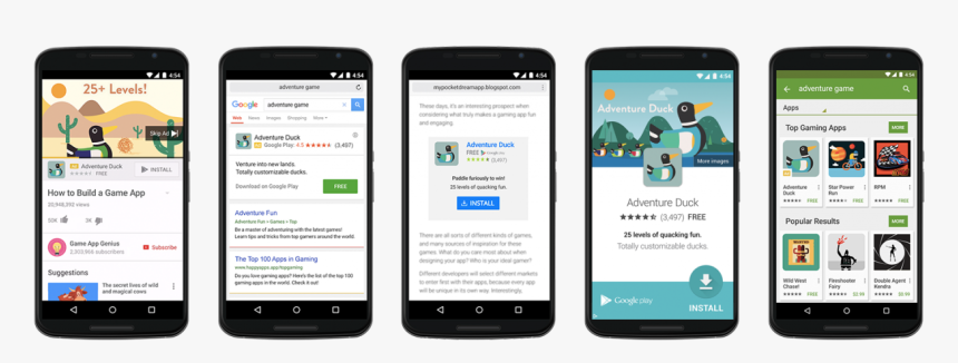 Universal App Campaign Examples, HD Png Download
