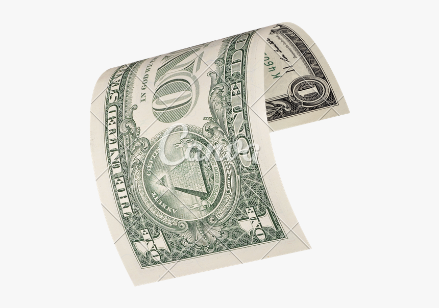 Dollar Bill Flying Out, HD Png Download