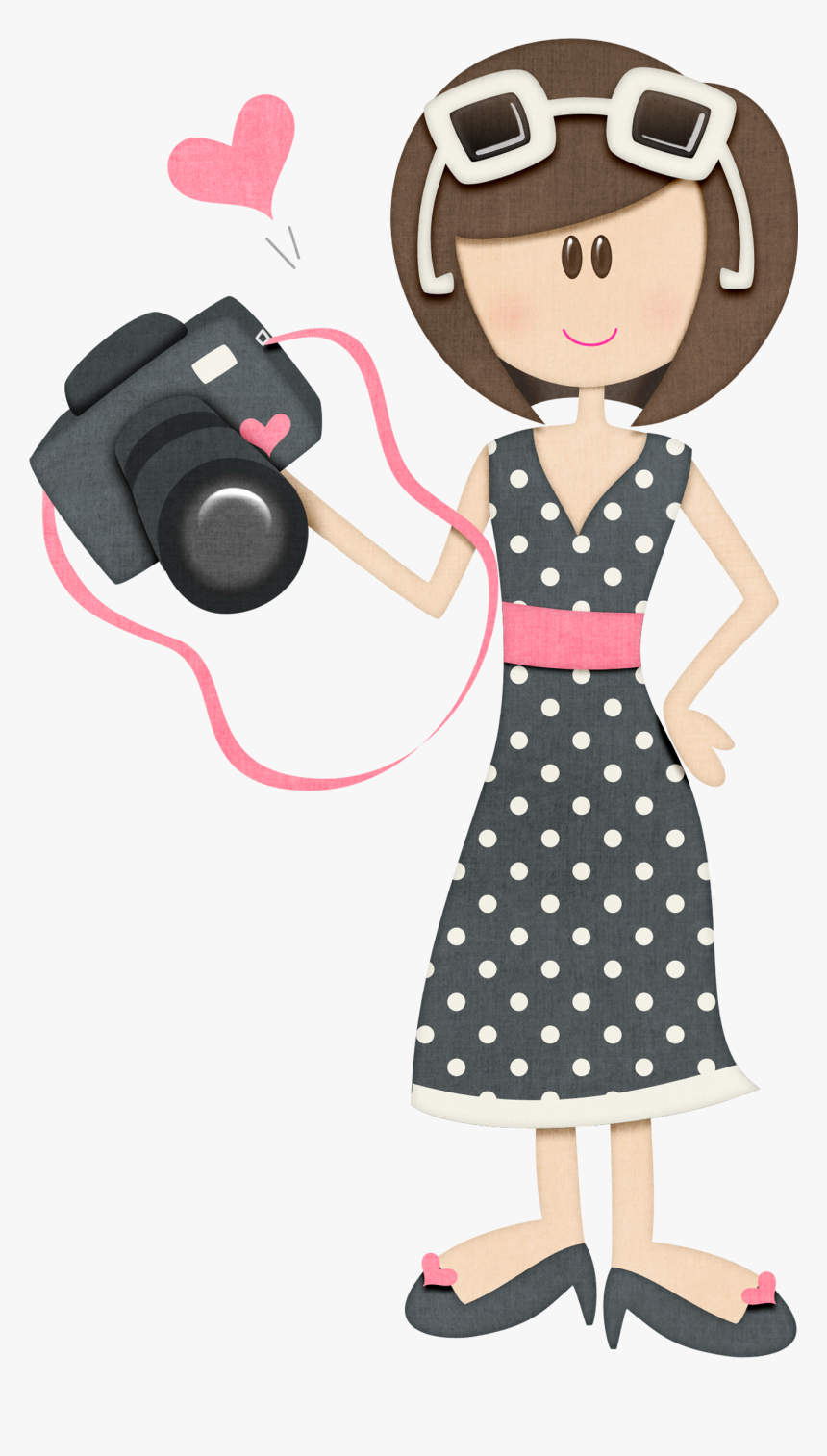 Menina Fotografa Png, Transparent Png