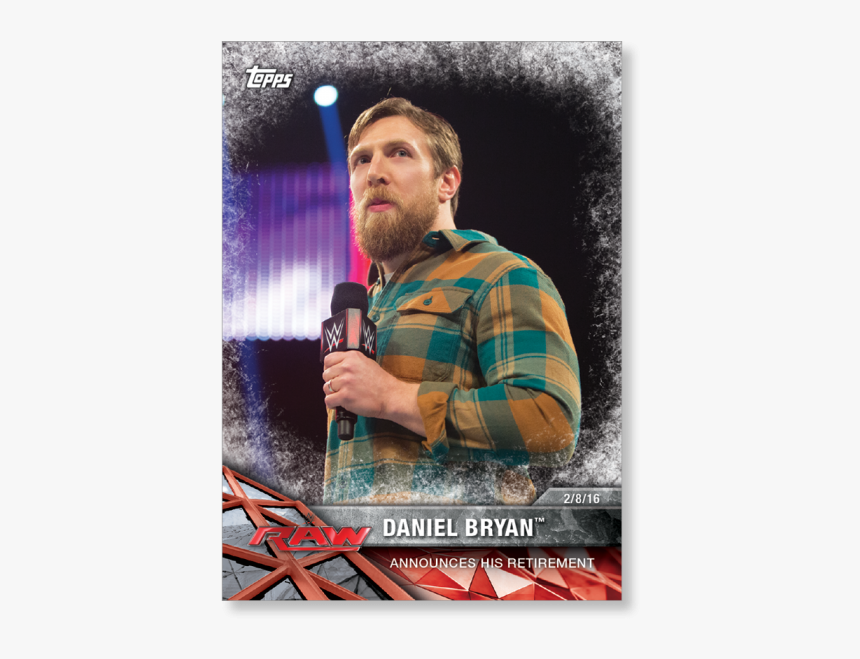 Daniel Bryan 2017 Wwe Road To Wrestlemania Base Cards - Magento Placeholder, HD Png Download
