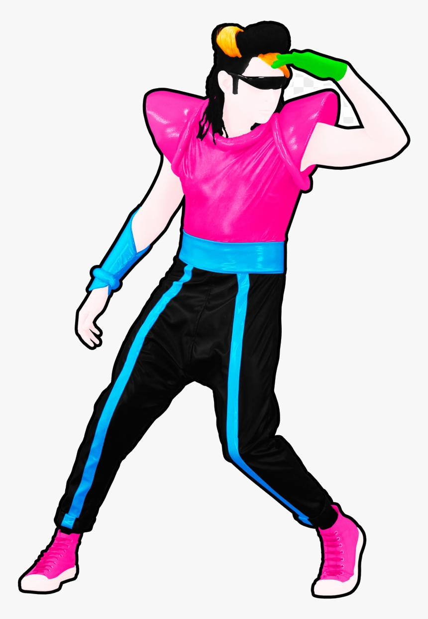 Just Dance Promo Coach Kissing Strangers Clipart Transparent - Just Dance Kissing Strangers, HD Png Download