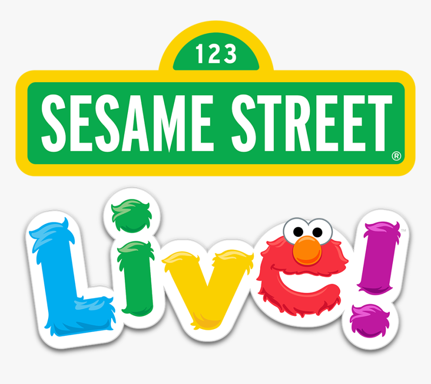 Transparent Oscar Clipart - Sesame Street Live Let's Party Logo, HD Png Download