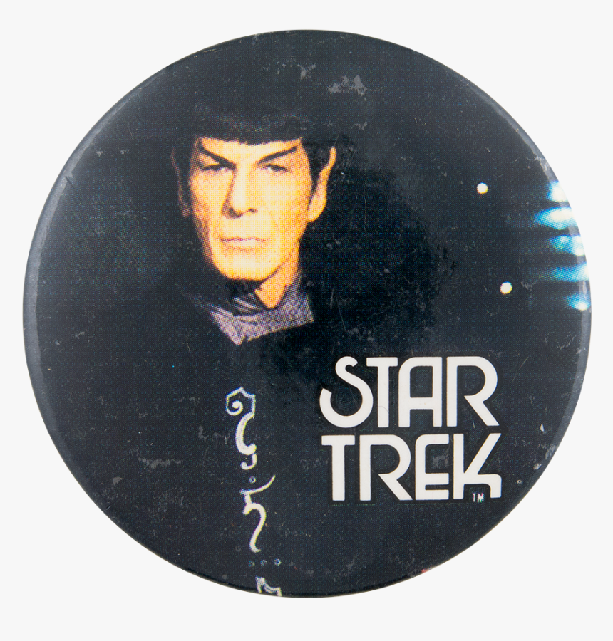 Star Trek Spock Entertainment Button Museum - Label, HD Png Download