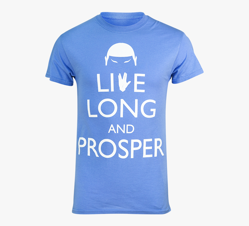 Star Trek Live Long & Prosper Running Shirt - Active Shirt, HD Png Download