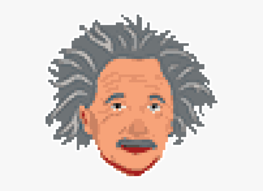 Albert Einstein Never Learned To Swim - Cartoon Albert Einstein Transparent, HD Png Download