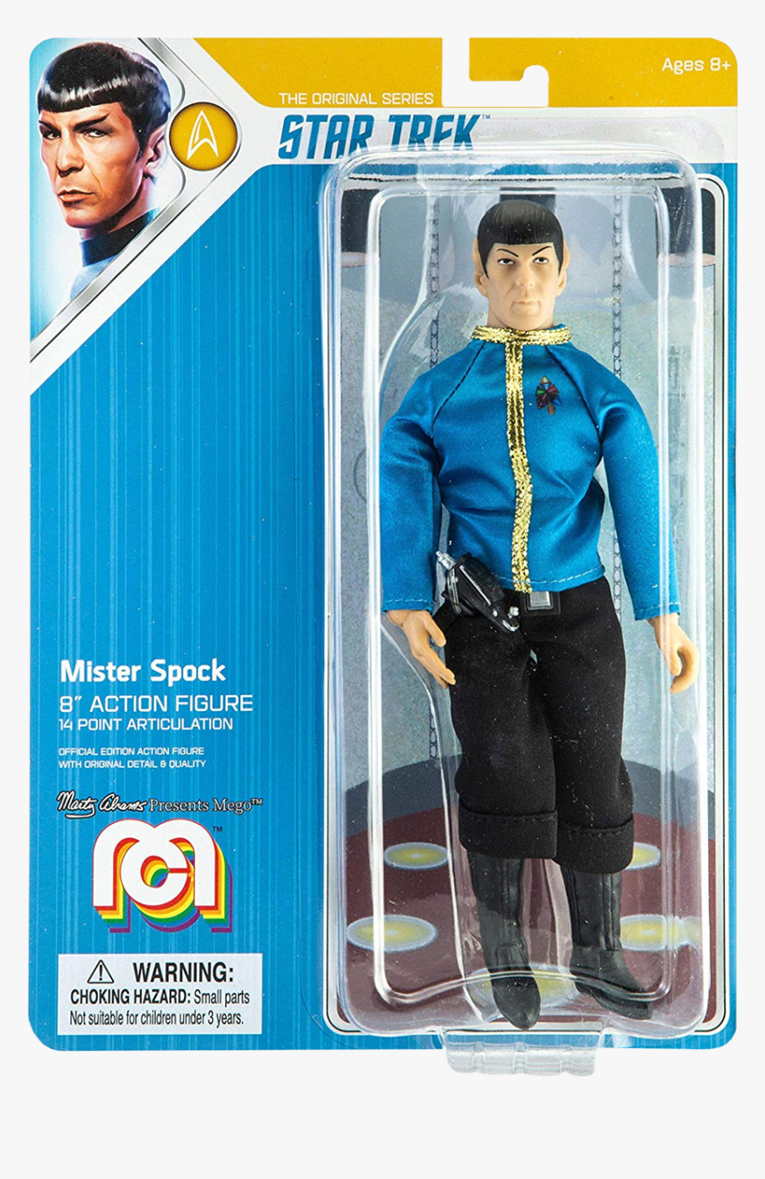 Star Trek Toys Mego Figures, HD Png Download