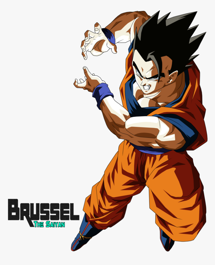 Ultimate Gohan 3 By Brusselthesaiyan Fighting Gif, - Ultimate Gohan Png, Transparent Png