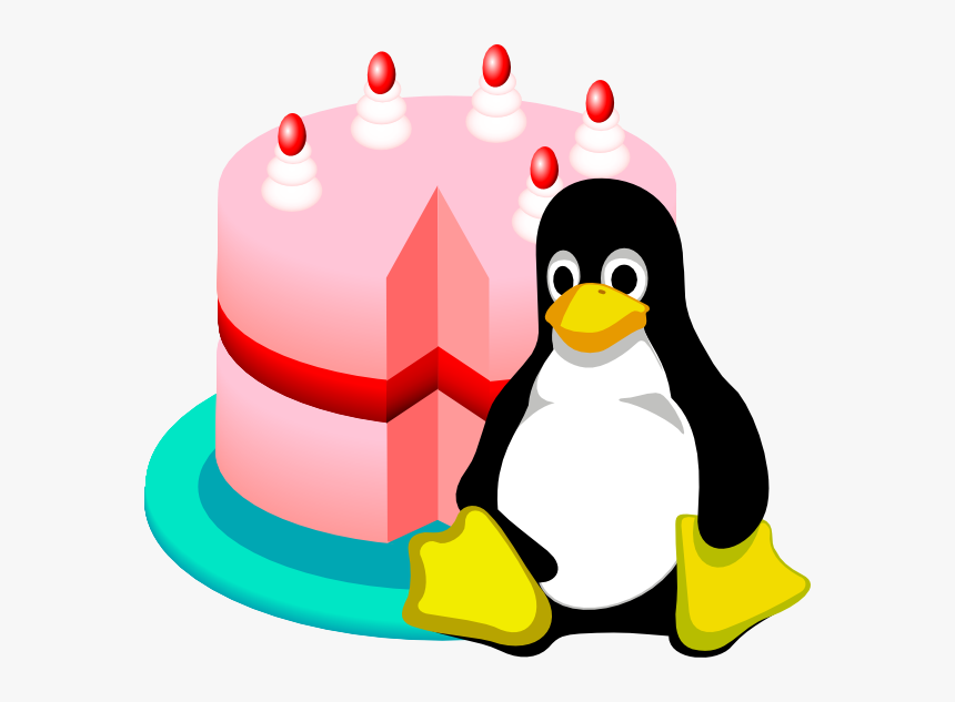 Craft Projects Symbols Clipartoons - Linux Penguin, HD Png Download