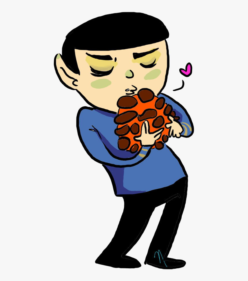 Chibi Spock And Tribbles Fanart By Fuqspace , Png Download - Cartoon, Transparent Png