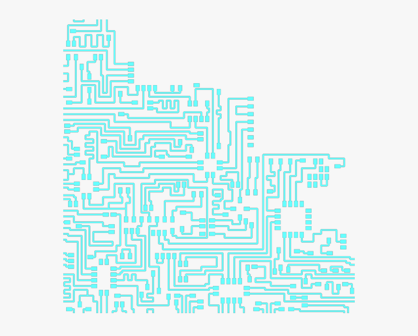 Ftestickers Background Circuitboard Circuit Line - High Tech Clip Art, HD Png Download